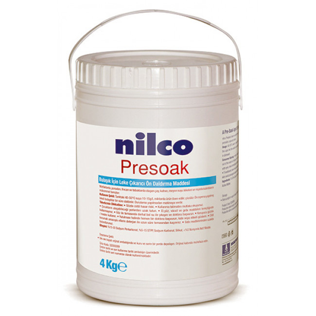 Nilco Presoak Leke Çıkarıcı Toz Ön Daldırma Maddesi 4kg