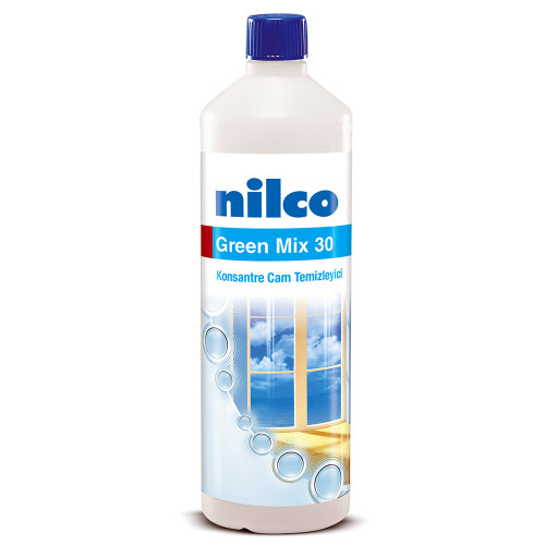Nilco Green Mix 30 Konsantre Cam Temizleyici 1kg