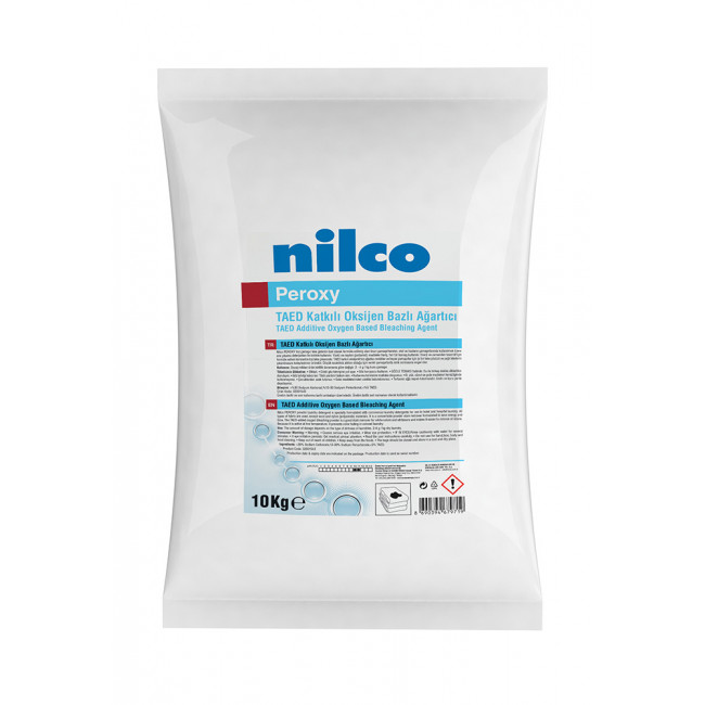 Nilco Peroxy TAED Katkılı Oksijenli Ağartıcı ve Leke Çıkarıcı 10kg