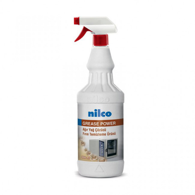 Nilco Grease Power Ağır Yağ Çözücü Fırın Temizleyici 0,88kg 6lı
