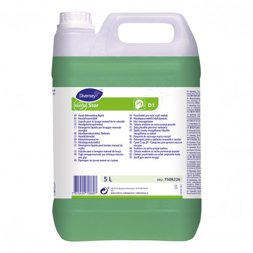 Suma Star D1 Sıvı Bulaşık Deterjanı 5kg