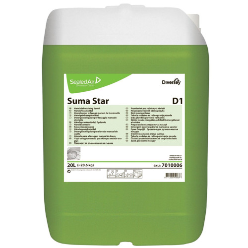 Suma Star D1 Sıvı Bulaşık Deterjanı 20kg