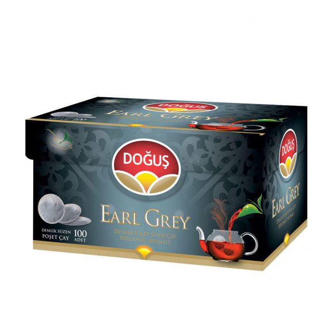 Doğuş Earl Grey Demlik Poşet Çay 100lü