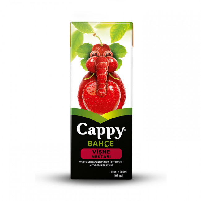 Cappy Bahçe Vişne Karton Kutu 200ml