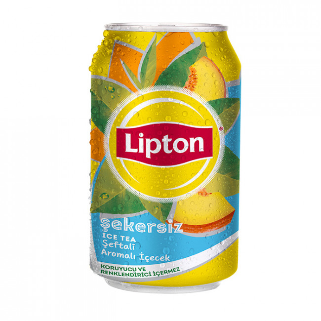 Lipton Ice Tea Light Şeftali Kutu 330ml
