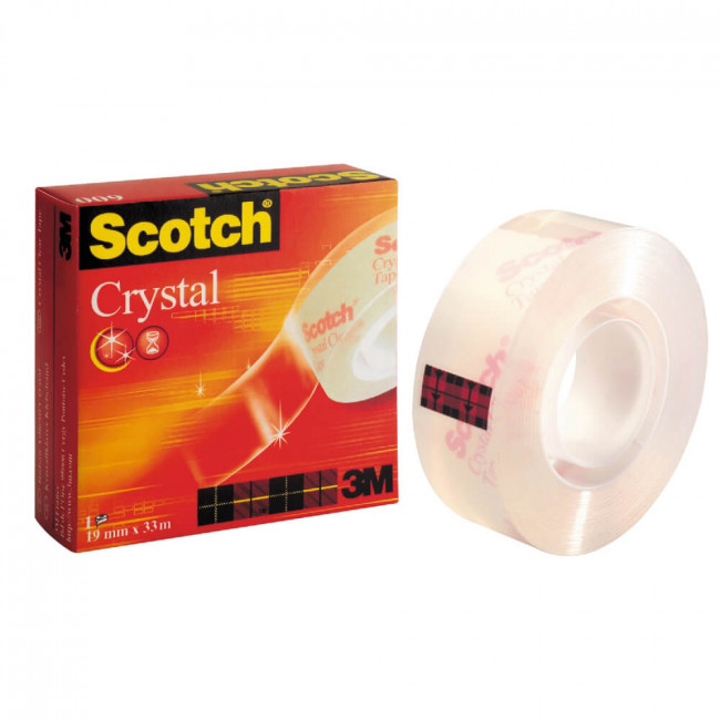 Scotch 600 Kristal Bant 19mm x 33mt