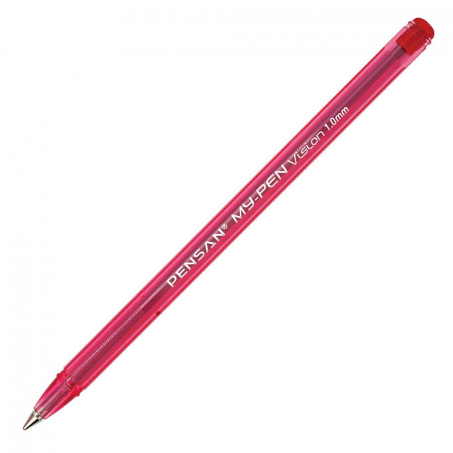 Pensan My-Pen Tükenmez Kalem Kırmızı 25li