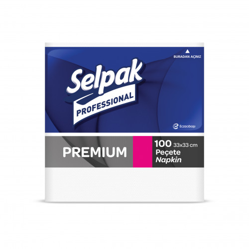 Selpak Professional Premium Peçete 33x33cm 100lü
