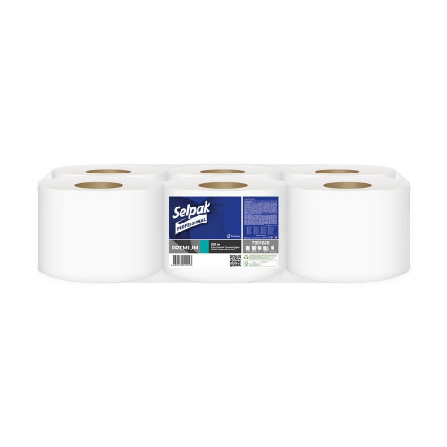 Selpak Professional Premium İçten Çekmeli Tuvalet Kağıdı 220mt 6lı
