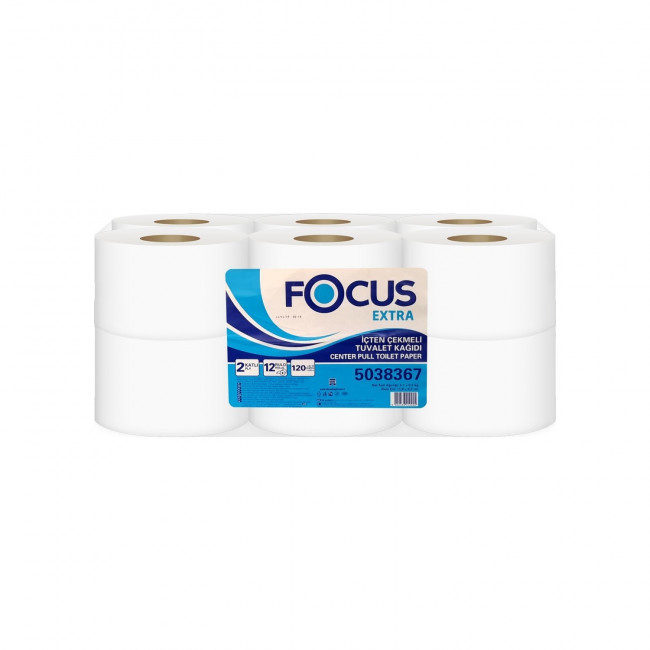 Focus Extra İçten Çekmeli Tuvalet Kağıdı 200mt 6lı