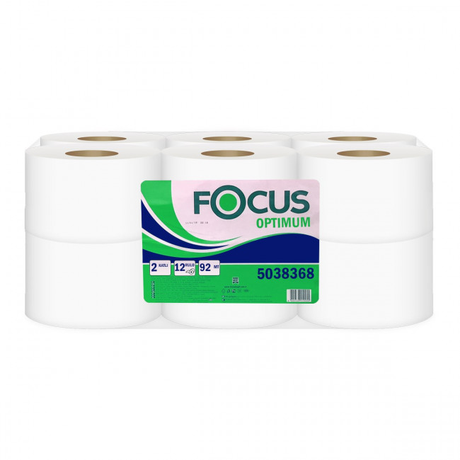 Focus Optimum Jumbo Tuvalet Kağıdı 92mt 12li