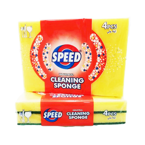 Speed Endüstriyel Bulaşık Süngeri 11x16cm 4lü