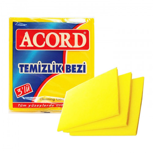 Acord Temizlik Bezi 3lü