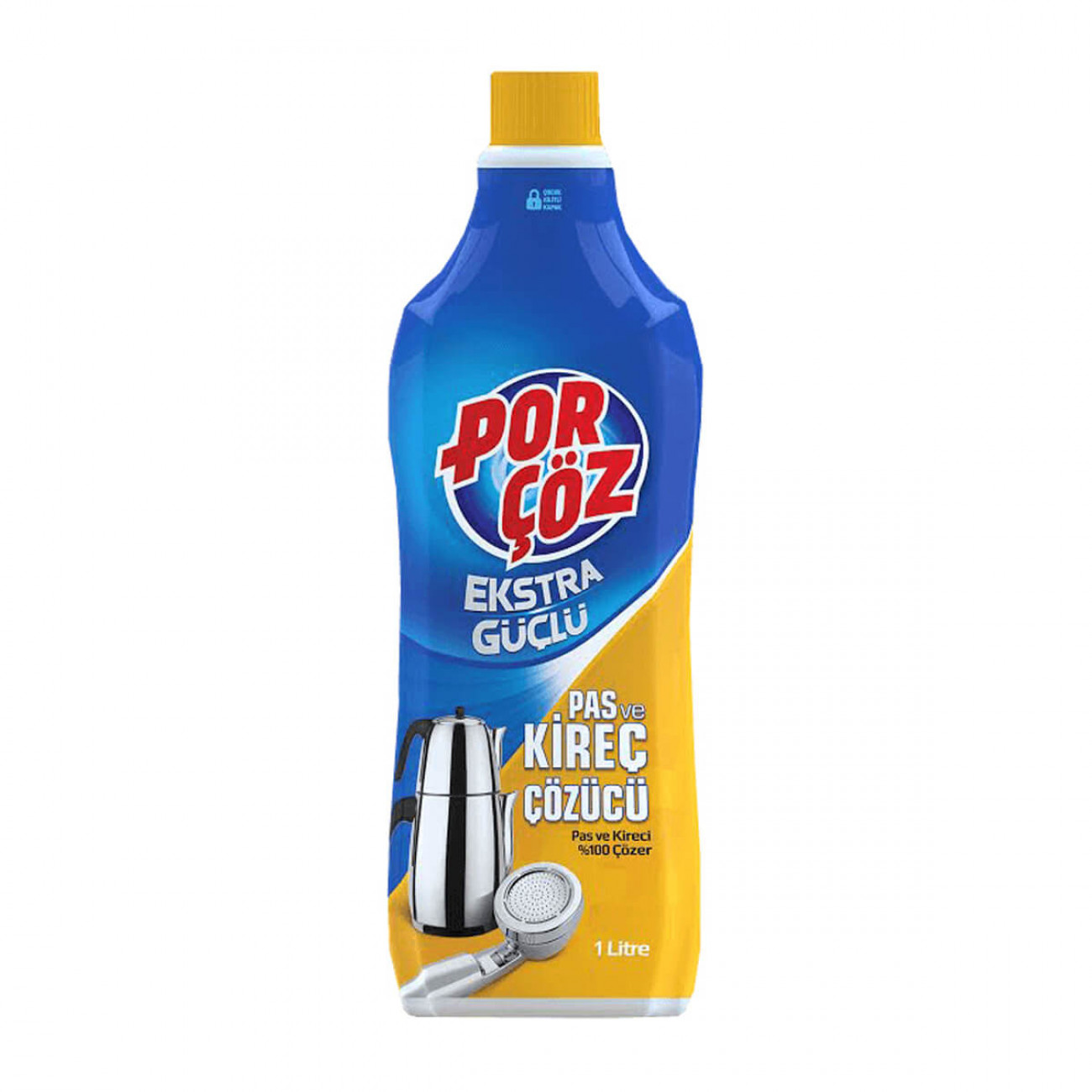 Porçöz Kireç ve Pas Sökücü 1 lt Porçöz Ekstra Güçlü