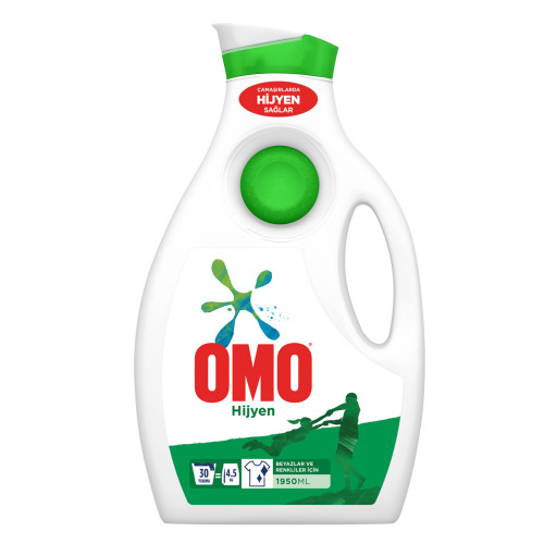 Omo Sıvı Çamaşır Deterjanı Hijyen 1950ml
