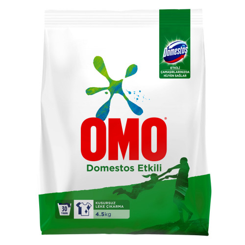 Omomatik Çamaşır Makinası Deterjanı Domestos Etkili 4,5kg