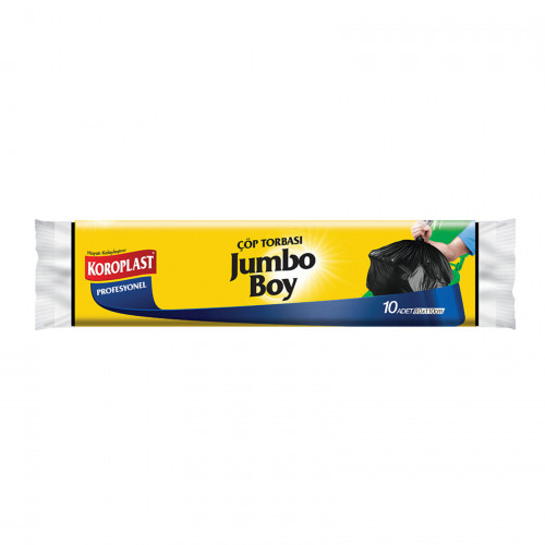 Koroplast Profesyonel Jumbo Boy Çöp Torbası 10lu