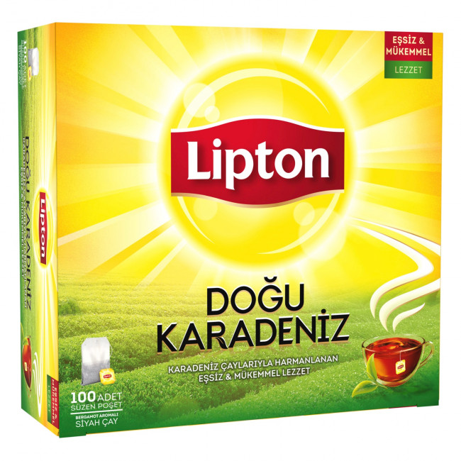 Lipton Doğu Karadeniz Bardak Poşet Çay 100lü