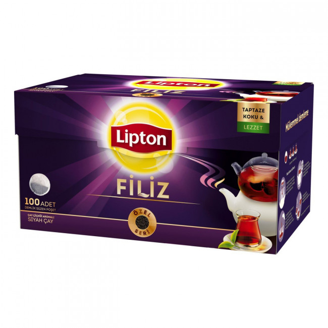 Lipton Filiz Demlik Poşet Çay 100lü