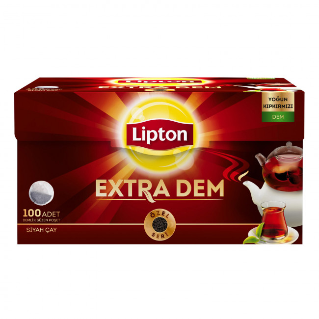 Lipton Extra Dem Demlik Poşet Çay 100lü