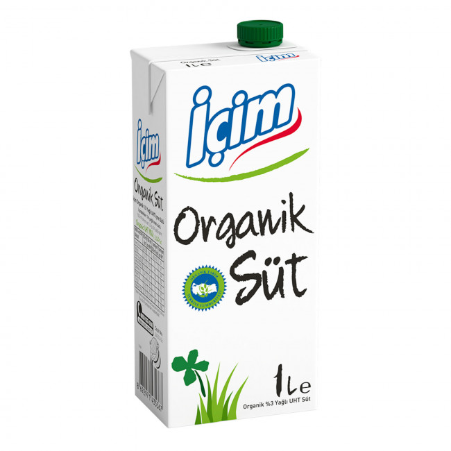 İçim Organik Süt 1lt