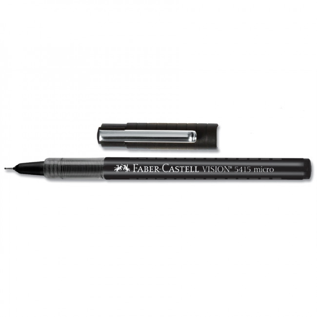 Faber Castell Vision 5415 İğne Uçlu Kalem Siyah