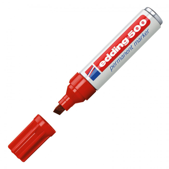 Edding 500 Permanent Markör Kalem Kırmızı