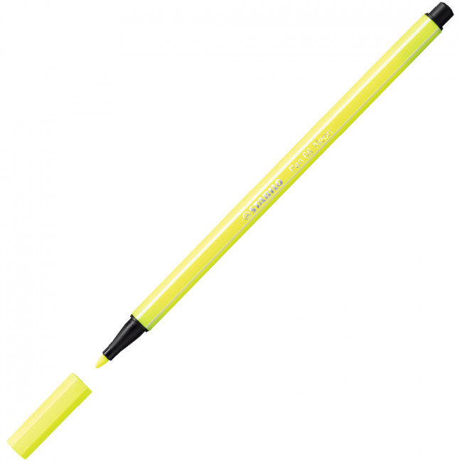 Stabilo Pen 68 Keçeli Kalem Floresan Sarı