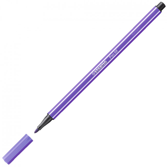 Stabilo Pen 68 Keçeli Kalem Mor
