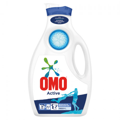 Omo Sıvı Çamaşır Deterjanı Active Fresh 1950ml
