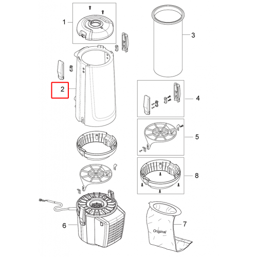 GD10 Konteyner 10L Hafif Gri