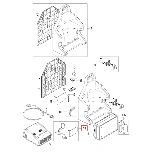 GD5 Battery Pcb Kordon A Switch Kit Akü