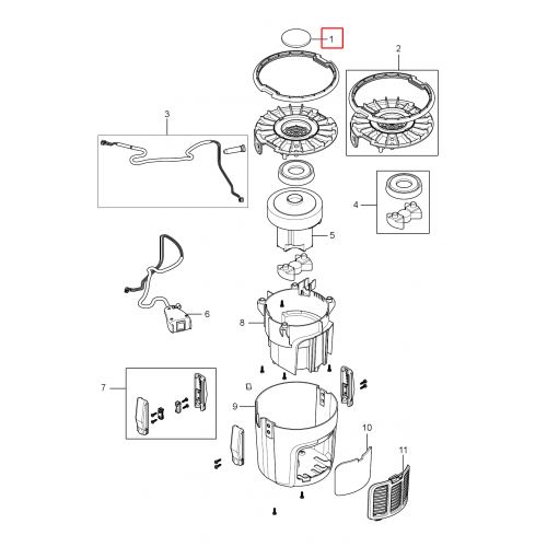 GD5 Battery Ön Filtre