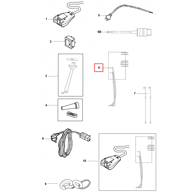 GD5 Fly Devre Kartı 100-120V