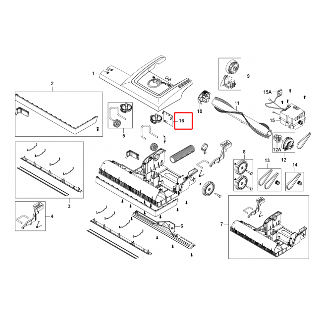 Nilfisk GU455 Pcb 230V Kit