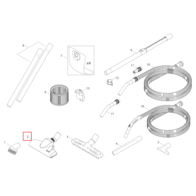 Aero 21 Inox Kombi Başlık Ø36X260Mm