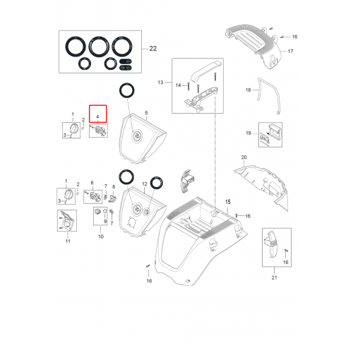 Attix 33 Döner Anahtar 2 Pos 16A Kit