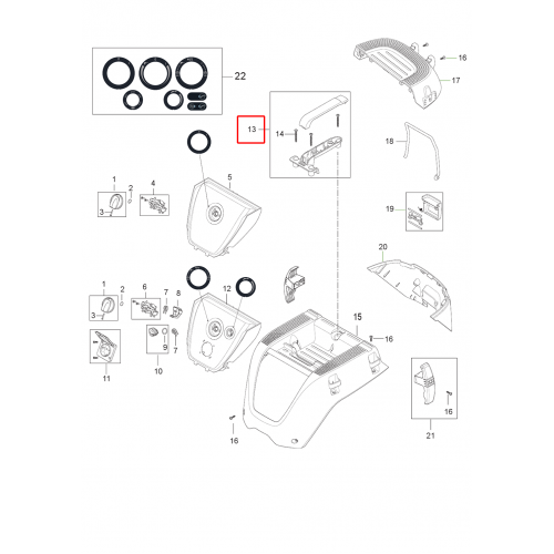 Attix 33 Kulp Kit Siyah