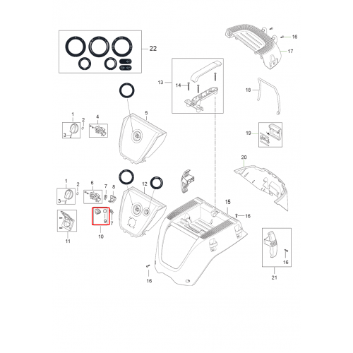 Attix 33 O-Ring 16X2 Nbr 70Sh