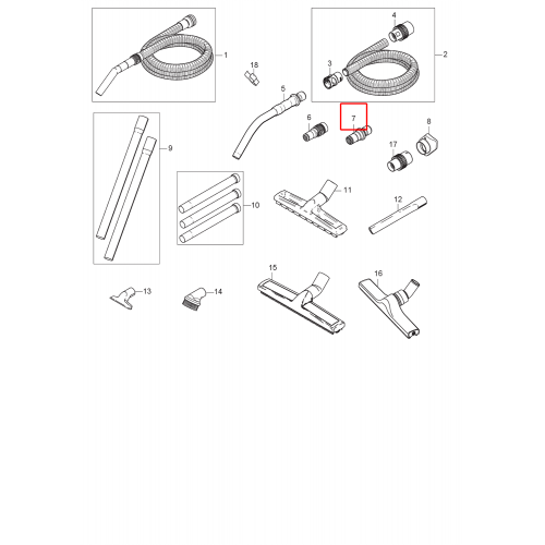 Attix 33 Takım Adaptörü D27 Quıcksystem
