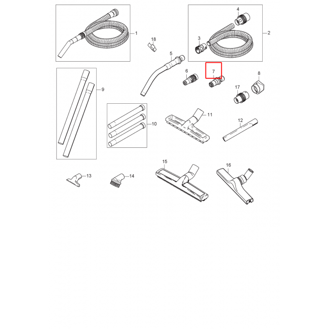 Attix 33 Takım Adaptörü D27 Quıcksystem