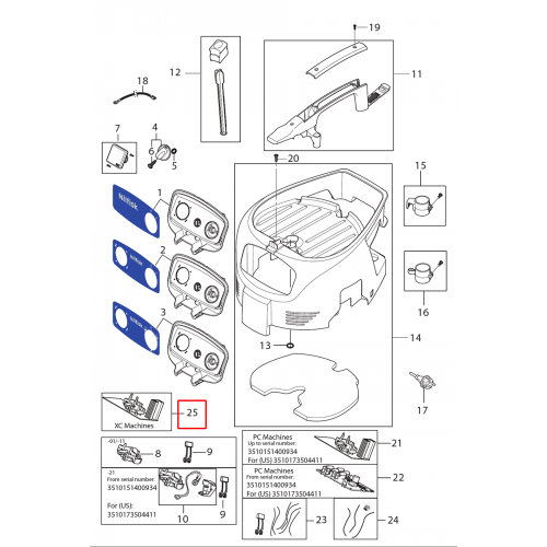 Attix 50 Otomatik Açma Kapalı Pcb Xc 230-240V