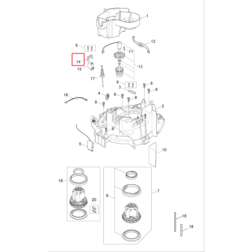 Attix 50 Servo Braketi