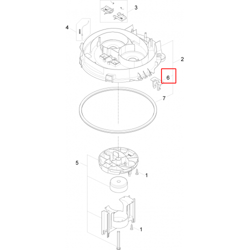 Attix 961 Armatür 72X32X52 - Kit