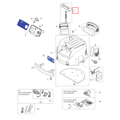Attix 961 Push Butonu Kiti P Ve C Attix9
