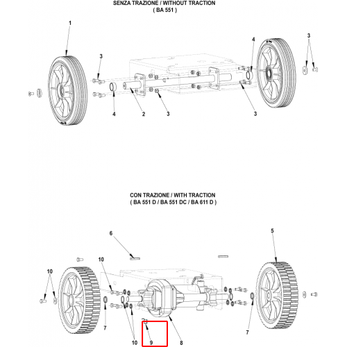 BA 551 Karbon Fırça