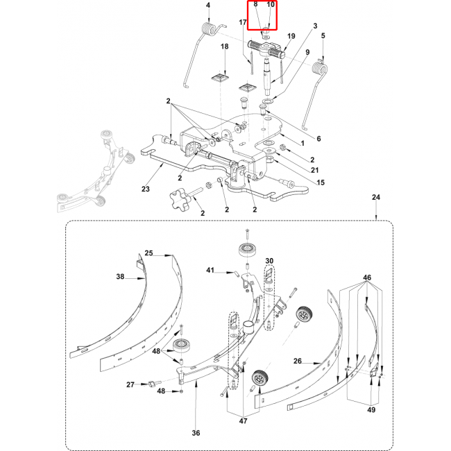 BA 551 Pul Düz M8 Iso7089 10 Adet Set