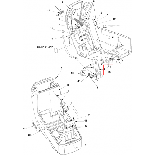 BA 551 Destek Pedal