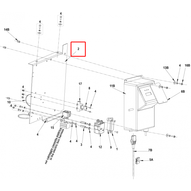 BA 551 Destek Elektrik Bileşeni