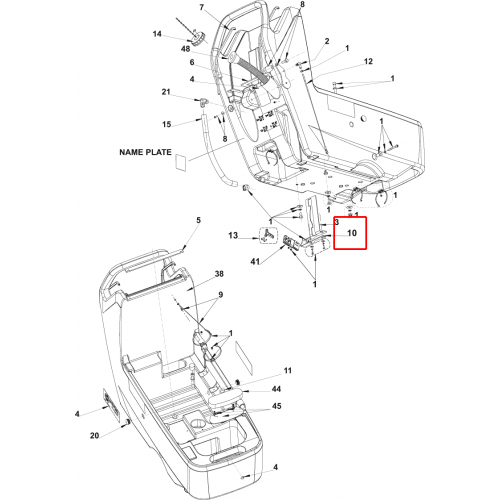BA 551 Braket Konnektör Desteği